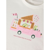 NAME IT T-shirt Vilena Cloud Dancer 